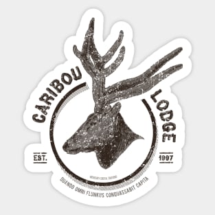 Caribou Lodge (worn) [Rx-Tp] Sticker